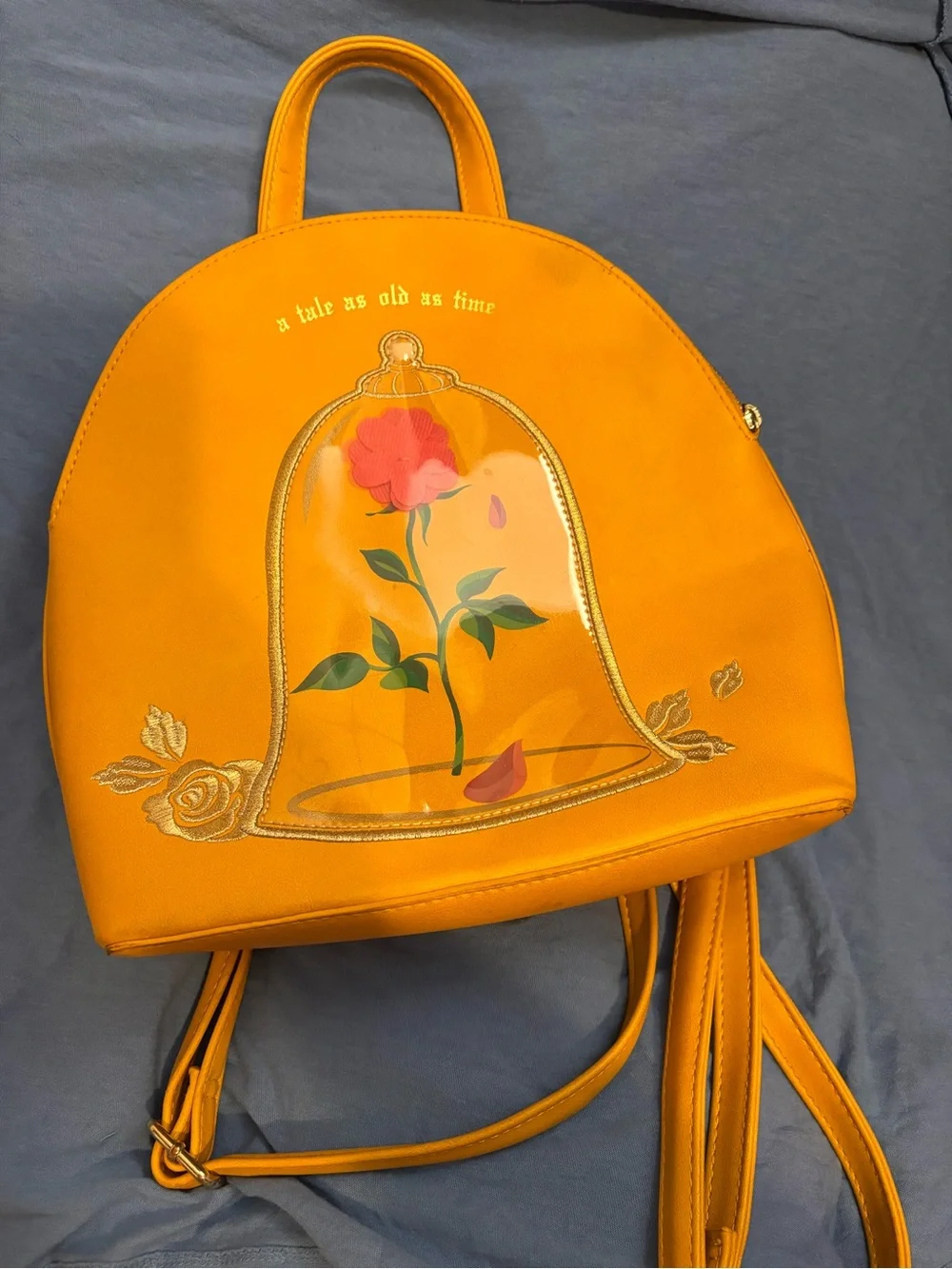 Disney loungefly tale as old as time backpack